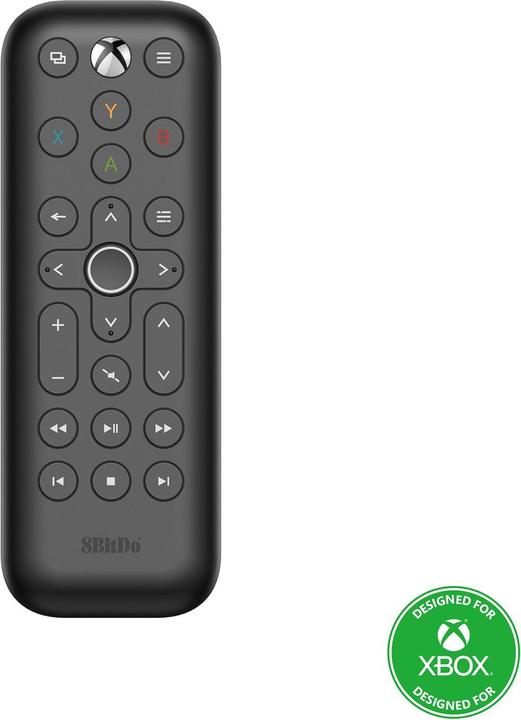 8bitdo Xbox Media Remote Black Ed. (Télécommande spécifique à l'appareil, Infrarouge)