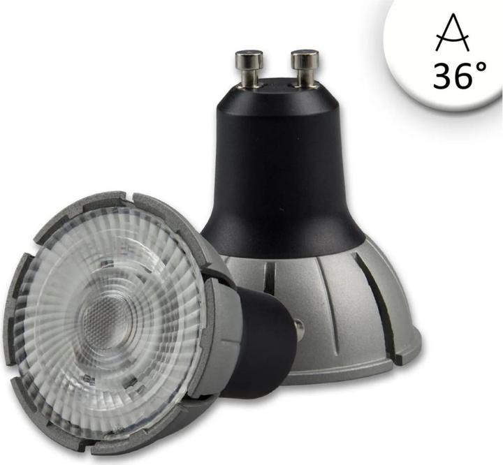 Isoled silver (GU10, 7 W, 500 lm, 1 x, E)
