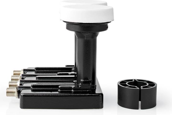 Produktbild Nedis LNB Quad Monoblock 4,3 ° Ausgangsanschluss: 4X F-Connector Rauschmass Bereich: 0.85 dB Konvers (Quad LNB)