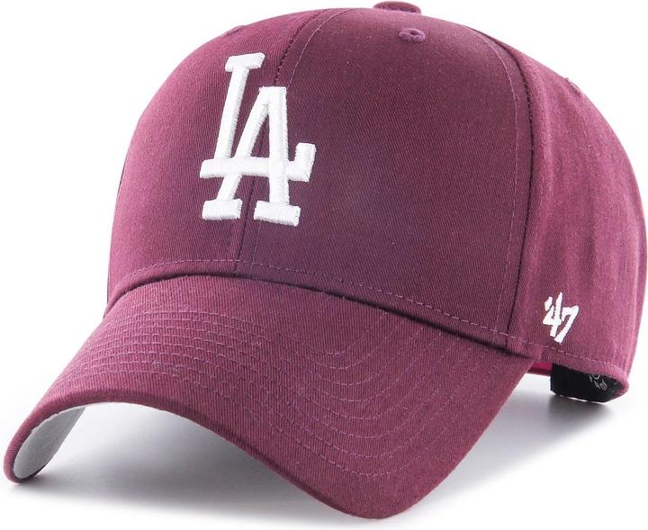 47 Brand Snapback Kinder Cap BASIC Los Angeles Dodgers ruby (52, 53, 54, 55, 56)