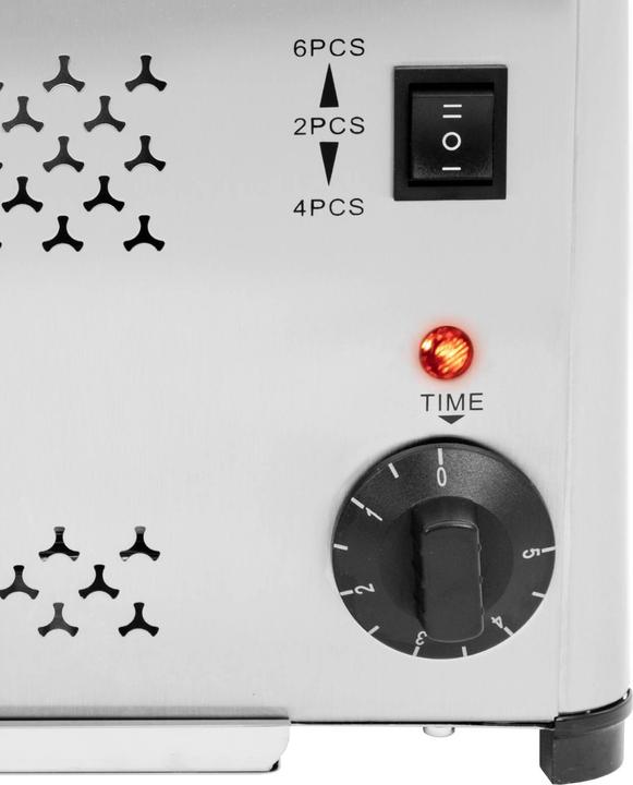 Image du produit Royal Catering Grille-pain - 2 500 W - 6 tranches -