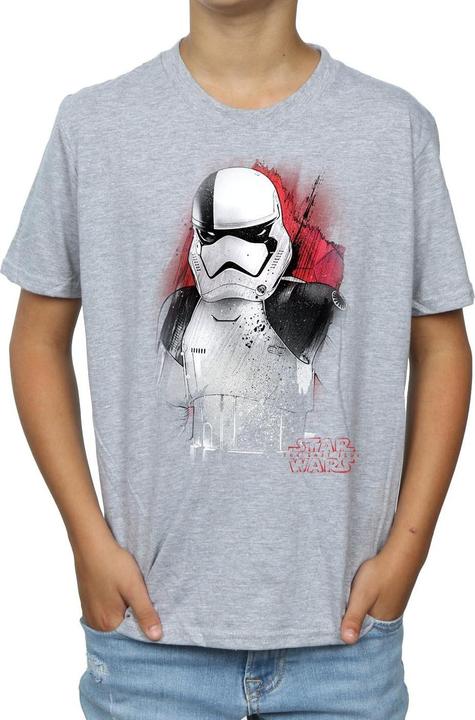 Immagine prodotto Star Wars The Last Jedi Stormtrooper Brushed Maglietta Ragazzi (140, 146)