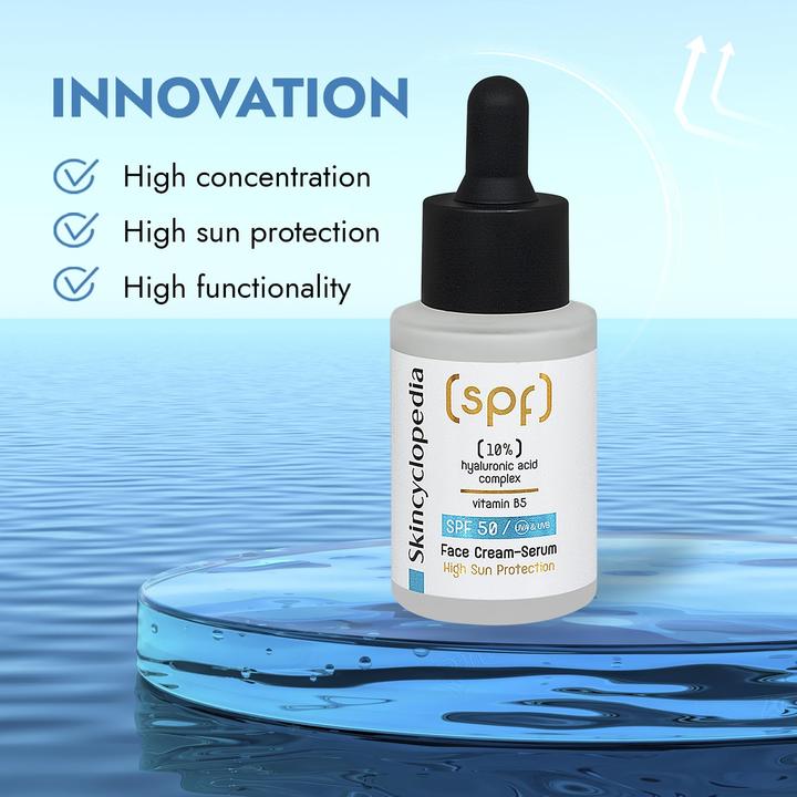 Actual product image Skincyclopedia Cream-Serum with Hyaluron (30 ml)