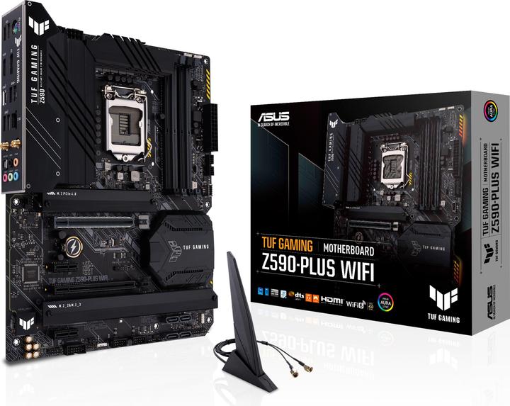 Immagine prodotto ASUS TUF GAMING Z590-PLUS WIFI (LGA 1200, Intel Z590, ATX)