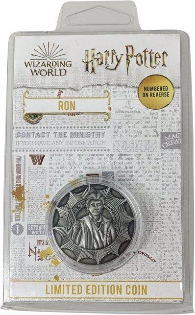 Actual product image Fanattik Harry Potter: Ron collectible coin - Limited Edition