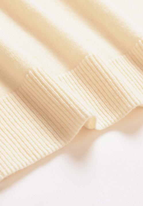 Actual product image Bellemere Pullover Pure Crew Neck Merino-Cashmere Sweater (L)
