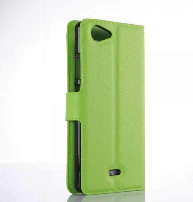 Immagine prodotto Rivestimento in pelle con texture litchi (Wiko Pulp 4G)