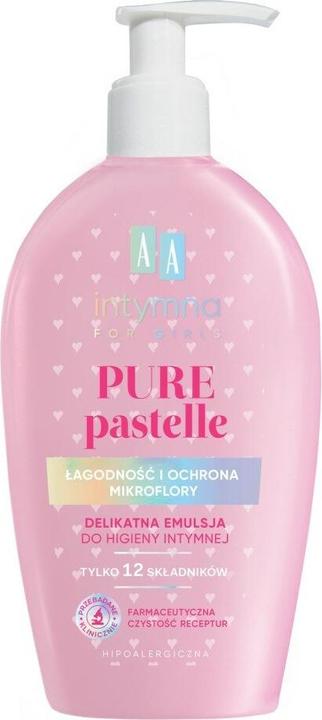 Produktbild Oceanic Aa Intimate For Girls Pure Pastelle Gentle Emusja For Intimate Hygiene 300Ml (300 ml, Intimwaschlotion)