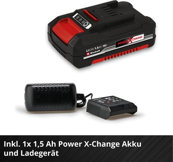 Produktbild Einhell Akku-Bohrschrauber TC-CD 18/38-2 Li ( 1 x 1,5 Ah) (Akkubetrieb)