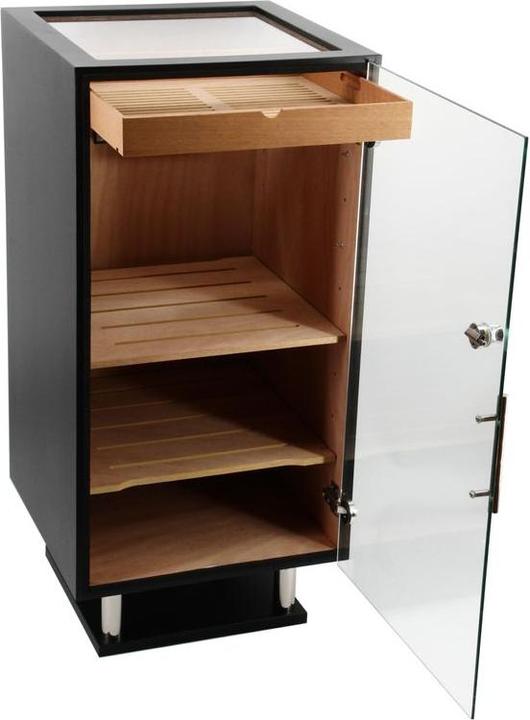 adorini Prato Cabinet Glass Top Deluxe