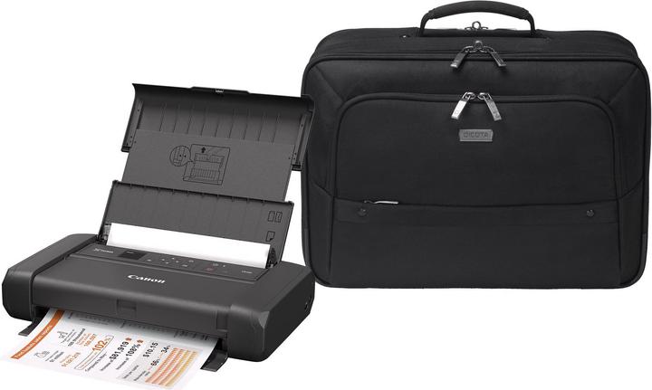 Produktbild Canon MobilPIXMA TR150 inkl. Akku und DICOTA Tasche (Tintenpatrone, Farbe)