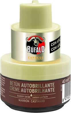 Produktbild Frosch Bufalo 2in1 Schuhcreme + Glanzbraun 40 ml Bufalo 2in1