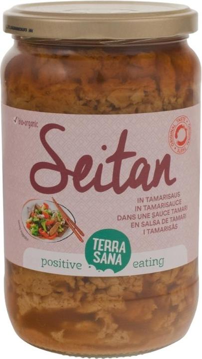 Terra Sana Seitan in salsa tamari (barattolo) ATG 500g (700 g)