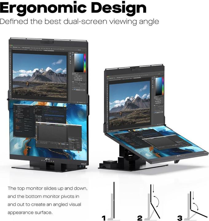 Image du produit Mobile Pixels Geminos T (1920 x 1080 pixels, 24")