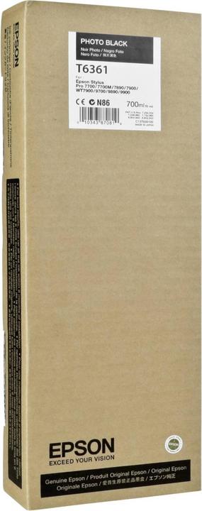 Productafbeelding Epson T6361 (PBK)