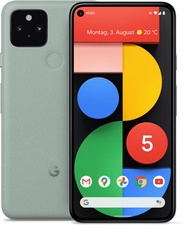 Google pixel 5 (128 GB, Una specie di leggenda, 6", SIM singola, 16 Mpx, 5G)