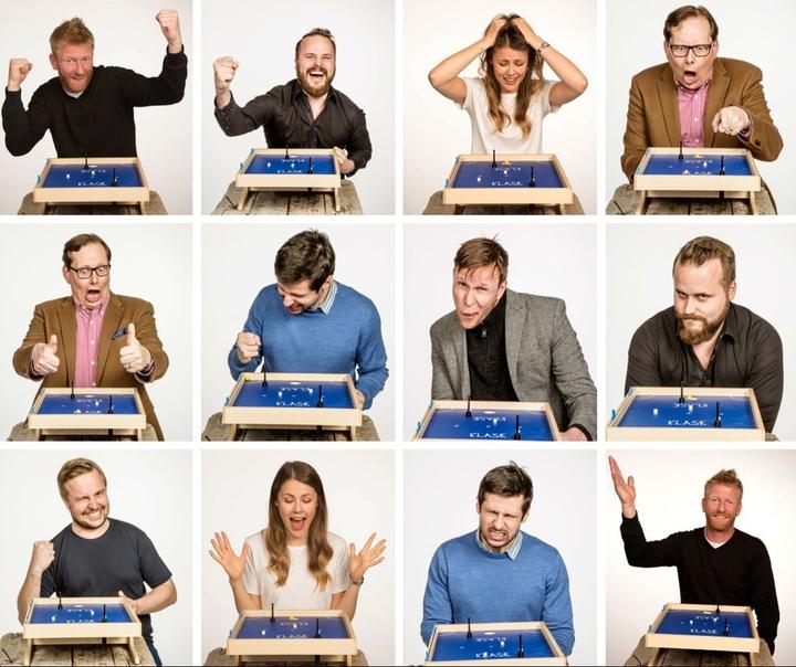 Actual product image Game Factory Klask (German, French, Italian)
