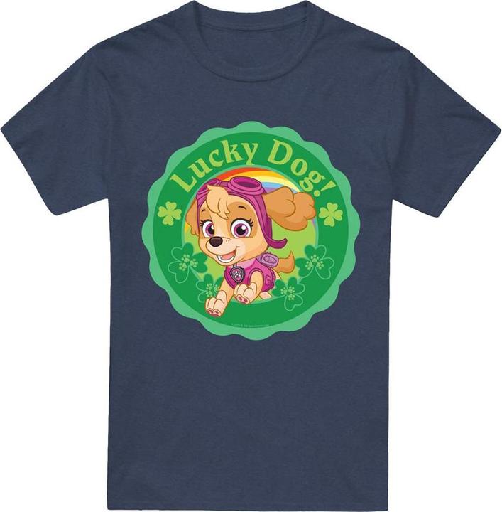 Paw Patrol Lucky Dog TShirt St PatricksTag (XXL)