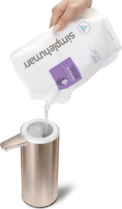 Actual product image Simplehuman Sensor dispenser rechargeable