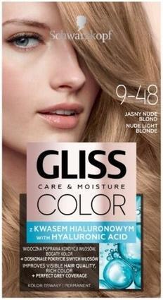 Immagine prodotto Schwarzkopf Gliss Colour Care & Moisture Tintura per capelli 9-48 Nude chiaro (9-48 Biondo chiaro Nude Gl)
