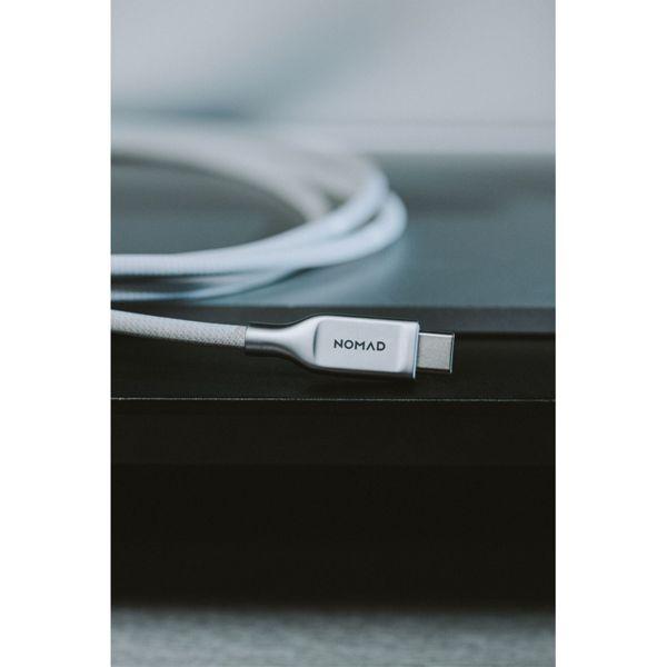 Actual product image Nomad Kevlar USB-C to USB-C Cable 3 m White (3 m, USB 2.0, 240 W)