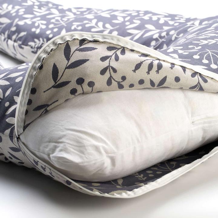 Produktbild Still- und Schlafkissen Flora Cool Grey