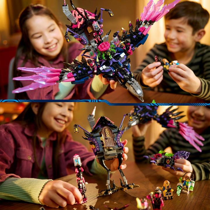 Produktbild LEGO Der Mitternachtsrabe der Nimmerhexe (71478, LEGO Dreamzzz)