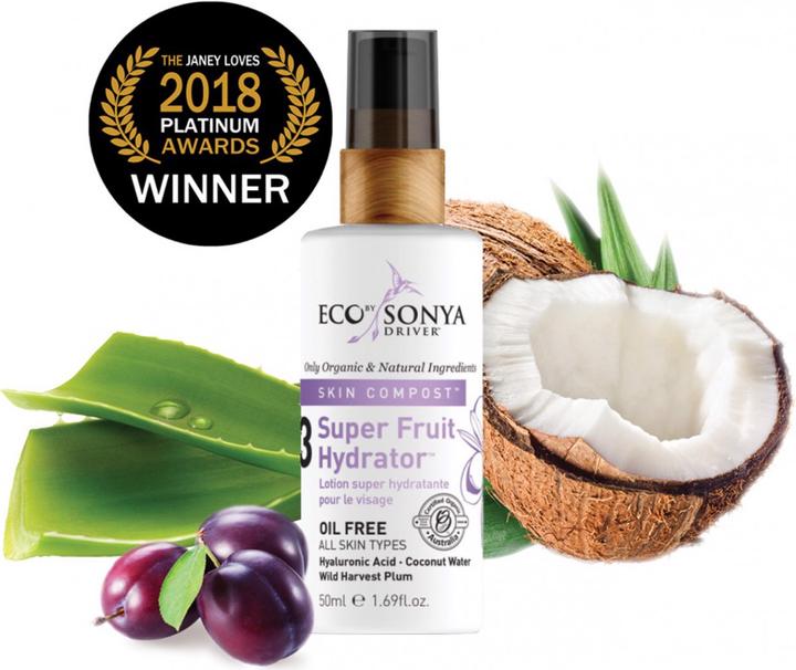 Image du produit Eco by Sonya Super Fruit Hydrator - Hydratant léger sans huile (50 ml, Crème 24h)