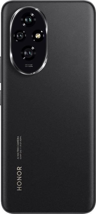 Image du produit Honor 200 (256 Go, Noir, 6.70", Double SIM, 50 Mpx, 5G)