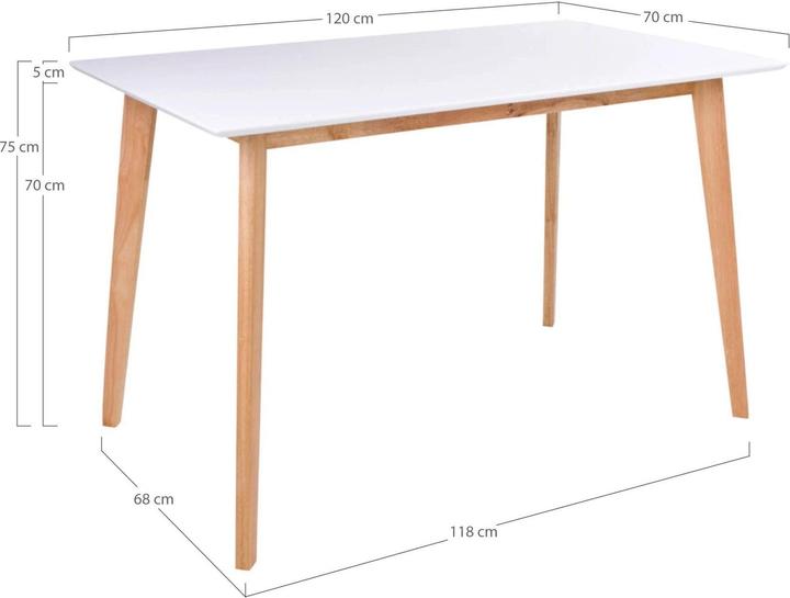 Actual product image House Nordic Vojens (120 x 75 x 70 cm)