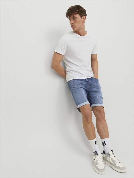 Actual product image Jack & Jones Rick Icon GE 633 Indigo Knit Jeansshorts (XXL)