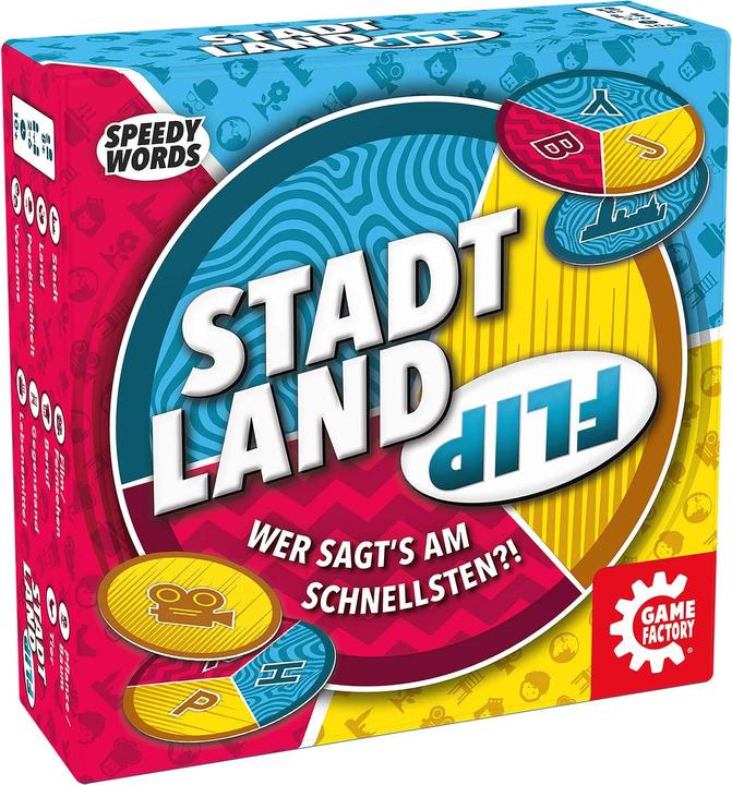 Game Factory Stadt Land Flip (Deutsch)