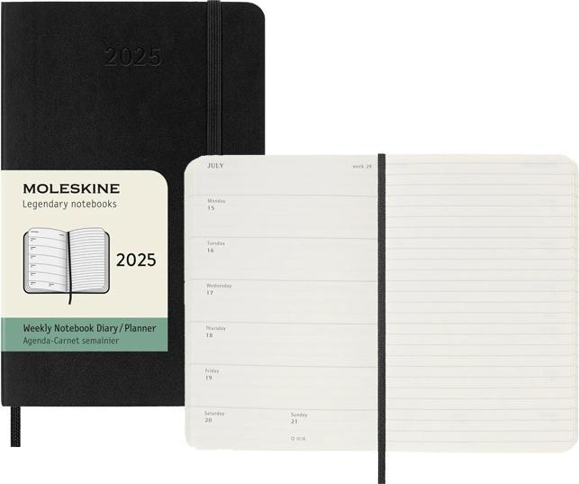 Produktbild Moleskine Notizkalender (A6, Pocket, Englisch)