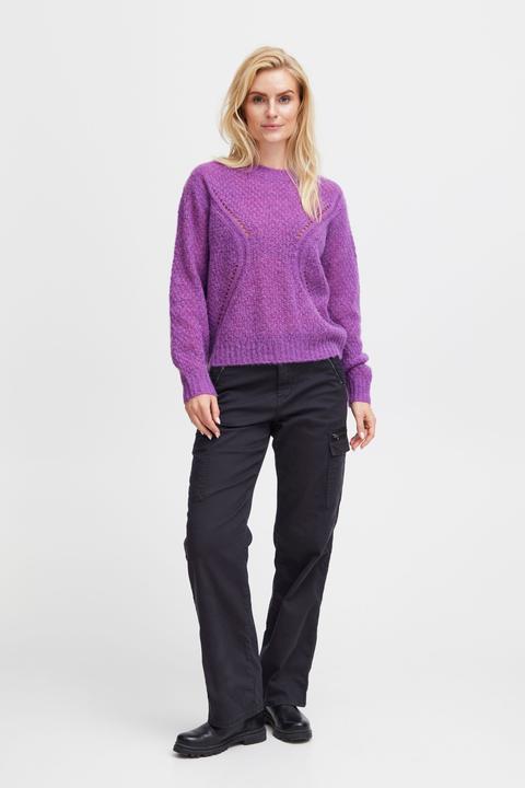 Image du produit Pulz Jeans Pulz - PZIRIS Pattern Pullover - Pulls - 50207565 (XL)