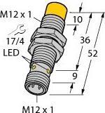 Image du produit Turck Sensor,ind.,M12x1,Stecker Ni10U-EM12-AP6XH1141 (Capteur)
