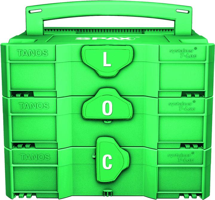 Productafbeelding Spax Montagekoffer T-Loc Systainer (1385 Schroeven per stuk)