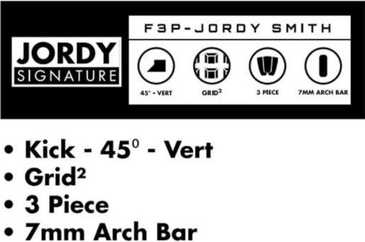 Actual product image Futures Surfboard Traction Pad Jordy Smith, 3 pieces