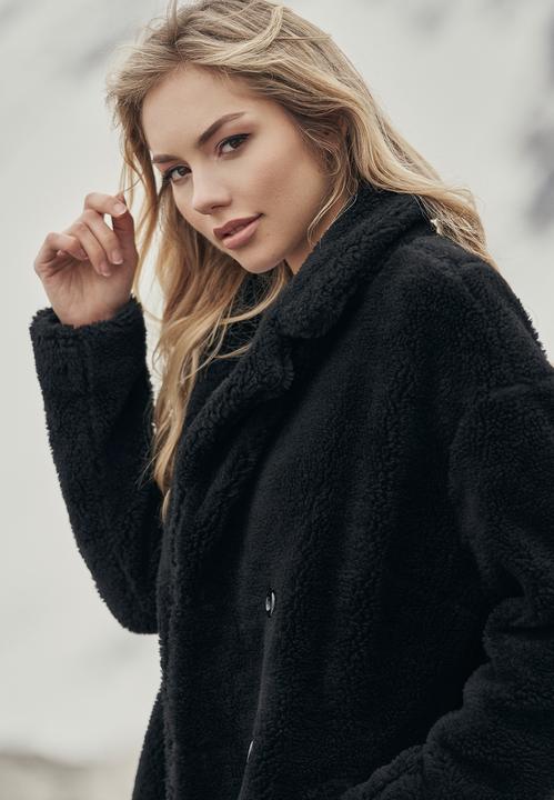 Image du produit Urban Classics Manteau de sherpa surdimensionné pour dames (S)