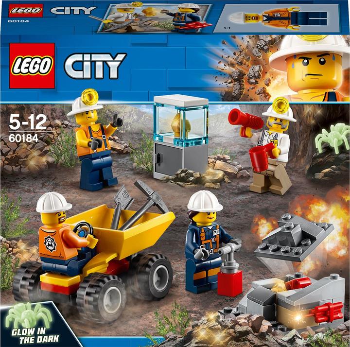 Actual product image LEGO Mining team (60184, LEGO City)