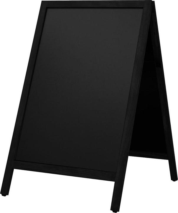Image du produit Europel Panneau de trottoir, 660 x 1.040 mm, noir (Tableau d'affichage)