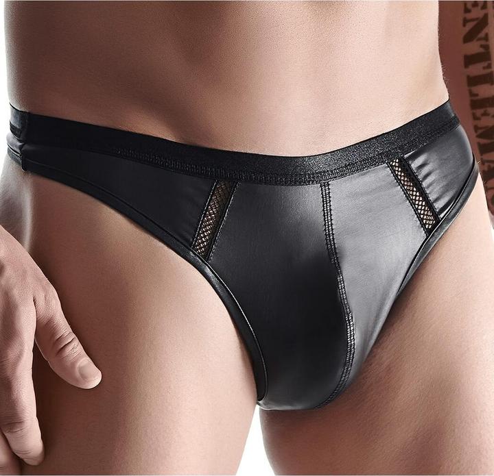 Image du produit Regnes Fetish Planet String d'aspect mouillé (S)