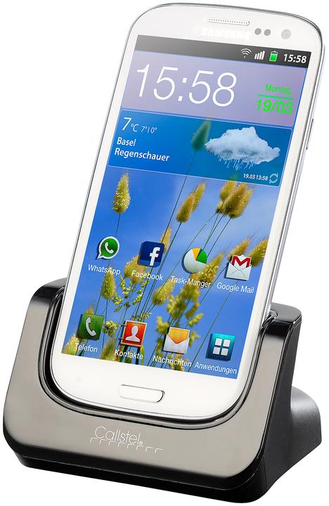 Immagine prodotto Callstel Mini Docking Station per Samsung Galaxy S3/S4 (S4, Galaxy S3)