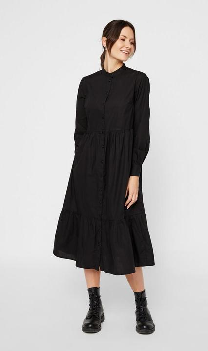 Actual product image Pieces Poplin Midi Prairie Dress (M)