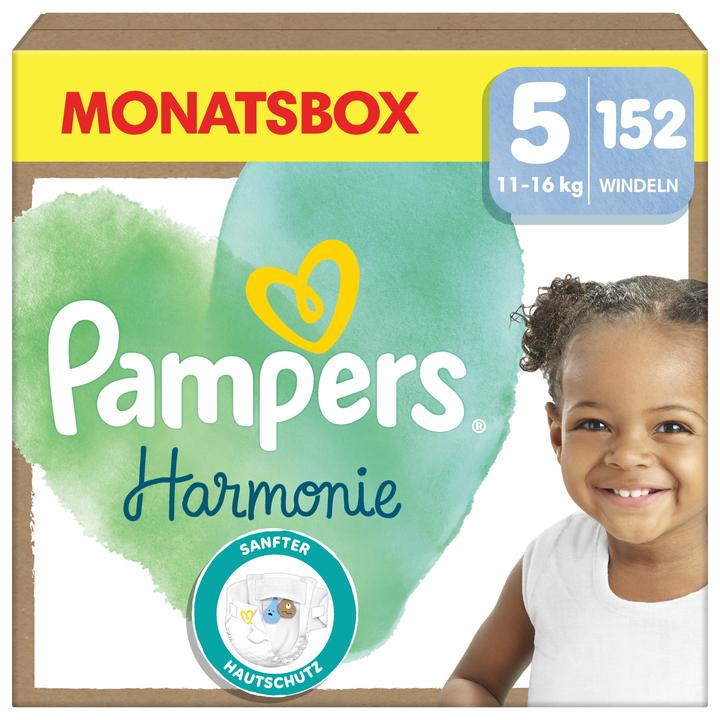 Pampers Harmonie (Gr. 5, Monatsbox, 152 Stück)