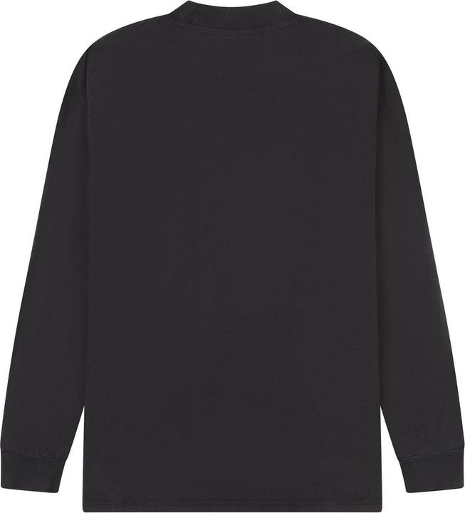 Actual product image Casual Classics Mens Acid Wash Combed Ringspun Cotton Extended Neckline Oversized Long-Sleeved T-Shirt (3XL)