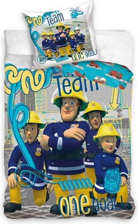 Carbotex Fireman Sam - Bedding 135x200 + 80x80 cm