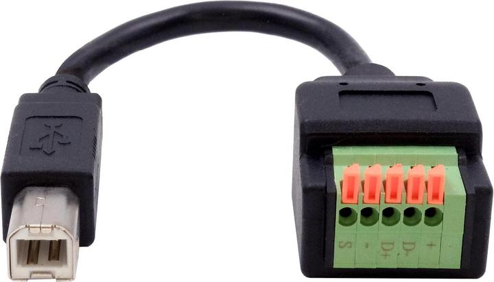 Produktbild Exsys USB-B Terminal Block Adapter (USB-BC 1.2, 15 cm)