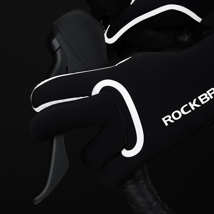 Produktbild Rockbros full waterproof cycling gloves, size: XXL - black (XXL)