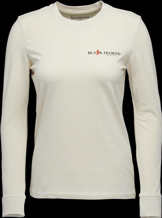 Actual product image Black Diamond W Heritage Wordmark Ls Tee (S)