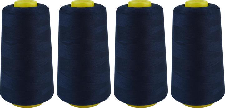 Immagine prodotto VBS Filo per cucire overlock 40/2, 4 rotoli à 3000 Yard (685.75 m)
